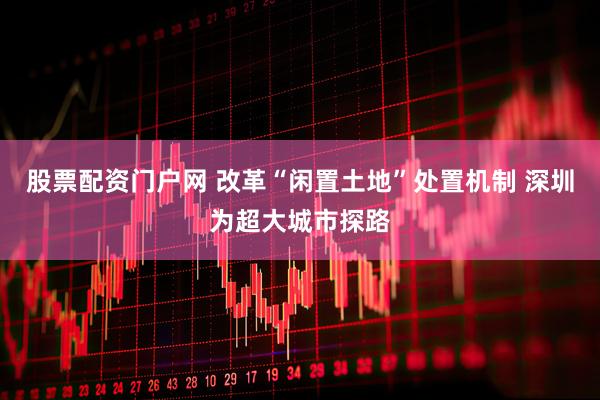 股票配资门户网 改革“闲置土地”处置机制 深圳为超大城市探路