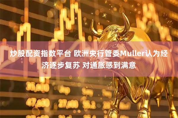 炒股配资指数平台 欧洲央行管委Muller认为经济逐步复苏 对通胀感到满意